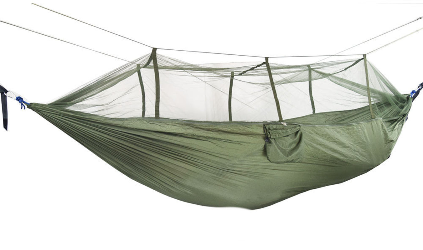 Parachute Cloth Hammock with Mosquito Net Outdoor Tent